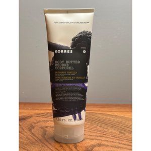 Korres Mulberry Vanilla Body Butter, 7.95 fl oz, JUMBO NEW SEALED